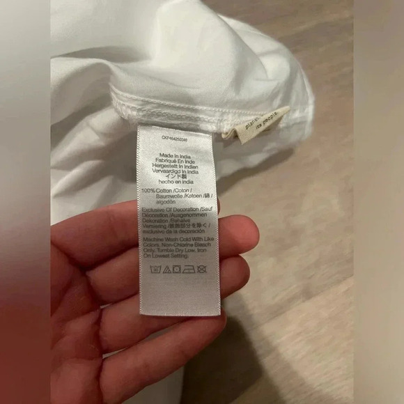 MADEWELL Embroidered Poplin V-Neck
Mini Dress / Size Small / - Picture 10 of 11